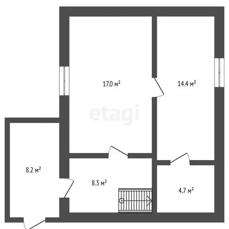 Дом в Новый Уренгой, ДК Простоквашино, 1-я Берёзовая улица (86 м) - Фото 2