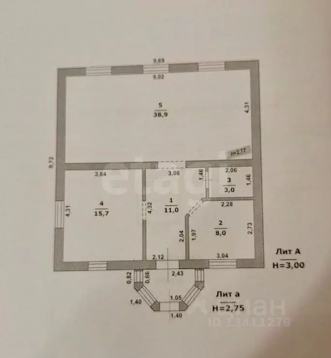 Дом в Белгородская область, Борисовский район, Хотмыжское с/пос, с. ... - Фото 2