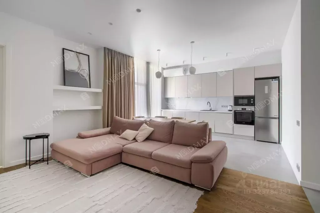 3-к кв. Санкт-Петербург ул. Рентгена, 25 (88.0 м) - Фото 1