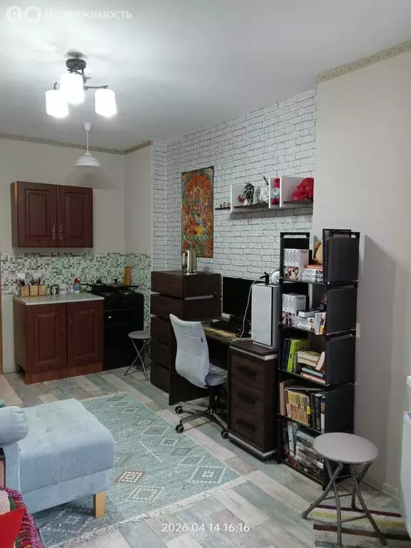 Квартира-студия: Воронеж, улица Артамонова, 4Д (21.3 м) - Фото 2