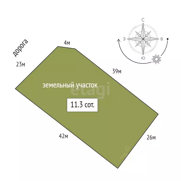 Участок в Ленинградская область, Всеволожский район, Колтушское ... - Фото 2