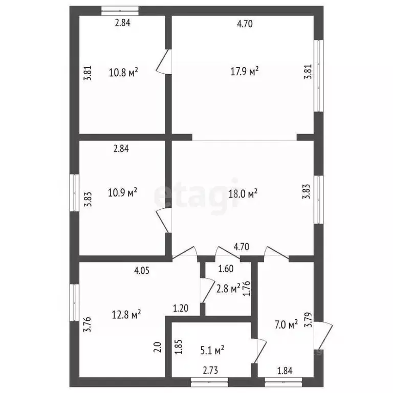 Дом в Саха (Якутия), Якутск ул. Полярная, 1 (85 м) - Фото 2