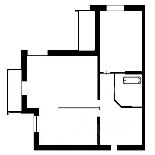 2-к кв. Новосибирская область, Новосибирск Кедровая ул., 49 (68.3 м) - Фото 1