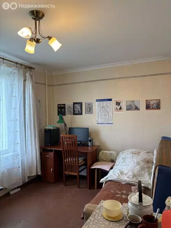 1к в 3-комнатной квартире (13.2 м) - Фото 2