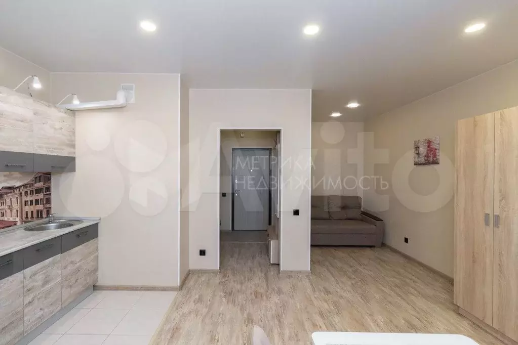 Квартира-студия, 29,3 м, 14/19 эт. - Фото 1