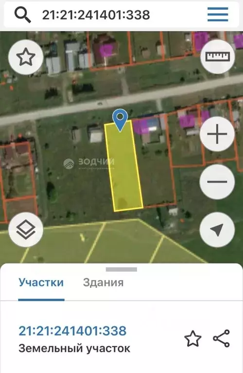 Участок в Чувашия, Чебоксарский муниципальный округ, д. Мадикасы ул. ... - Фото 1