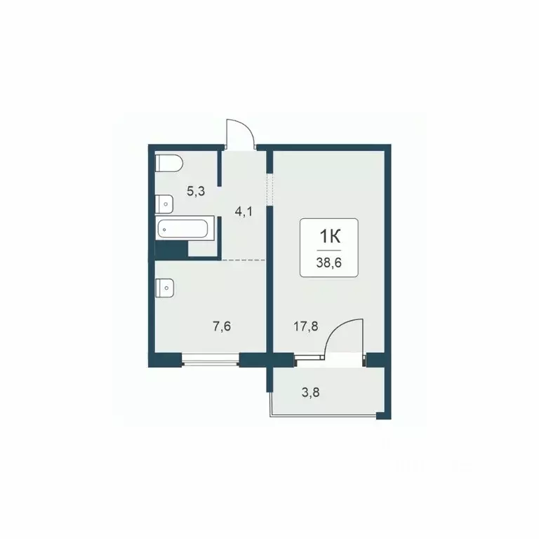 1-к кв. Новосибирская область, Новосибирск ул. Сибиряков-Гвардейцев, ... - Фото 1