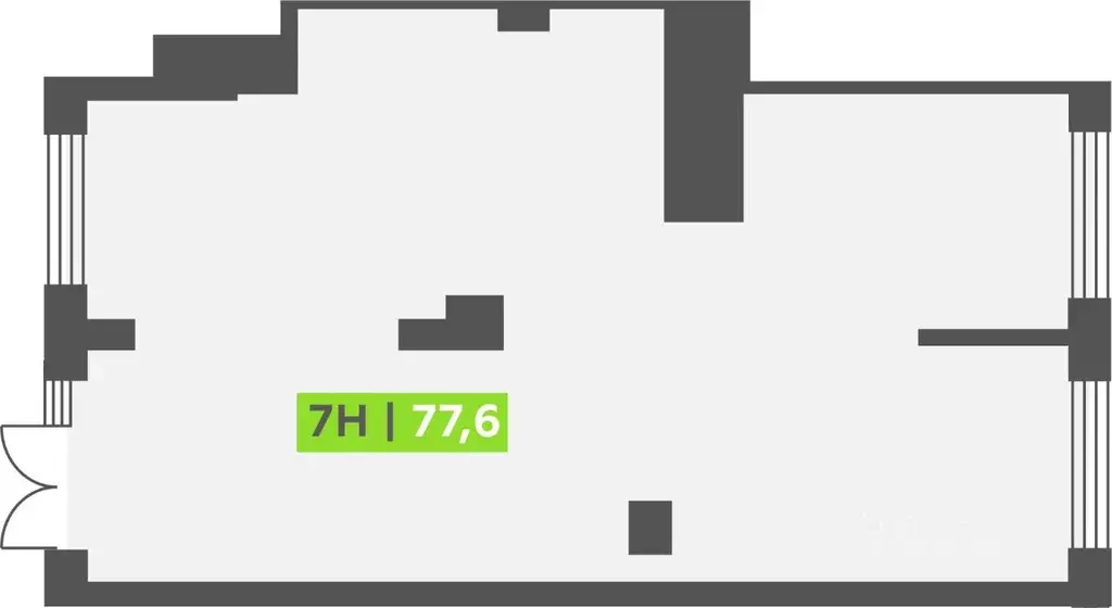 Торговая площадь в Ленинградская область, Кудрово г. Всеволожский ... - Фото 1