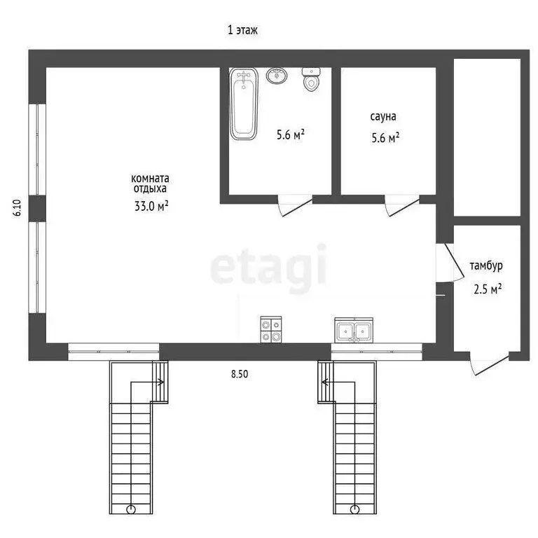 Дом в Севастополь, Балаклавский муниципальный округ, садоводческое ... - Фото 1