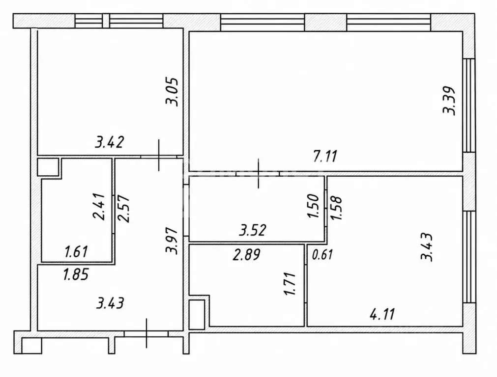 2-к кв. Москва ул. Саларьевская, 14к2 (70.0 м) - Фото 2