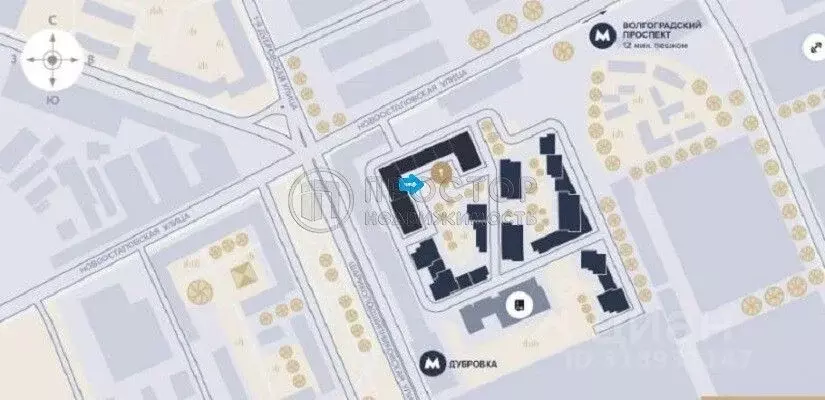 3-к кв. Москва Майприорити Дубровка жилой комплекс (86.2 м) - Фото 1