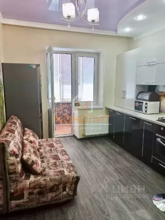 1-к кв. Краснодарский край, Горячий Ключ ул. Энгельса, 1/1к3 (39.0 м) - Фото 1