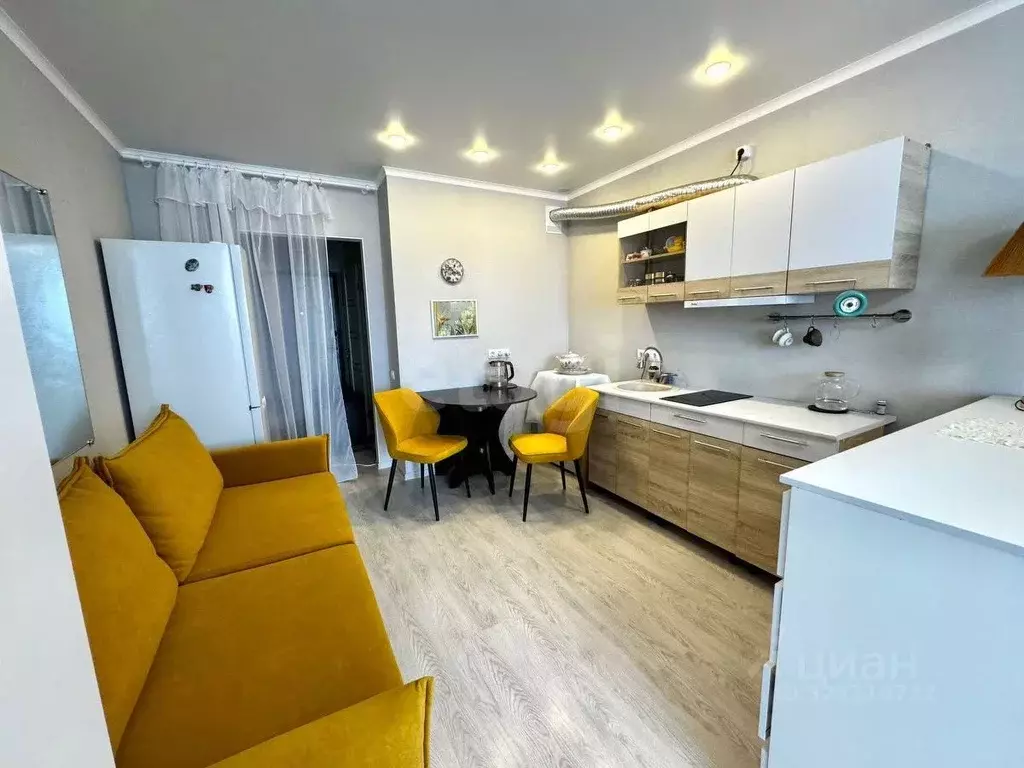 Студия Краснодарский край, Анапа Владимирская ул., 154к1 (33.0 м) - Фото 1