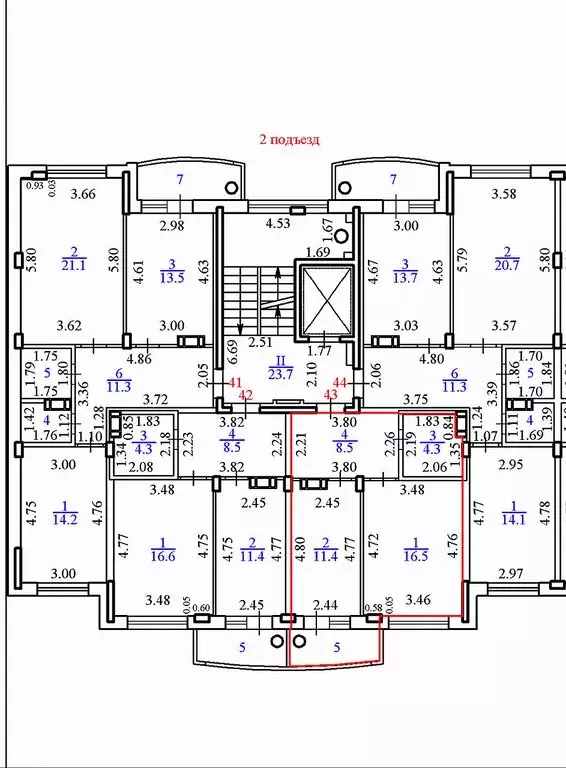 1-комнатная квартира: Чебоксары, Ярмарочная улица, 17 (40.7 м) - Фото 1