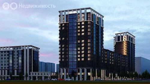 Квартира-студия: Краснодар, микрорайон Догма Парк, улица Марины ... - Фото 1