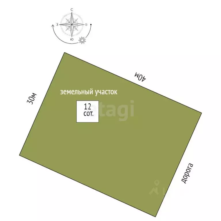 Участок в Смоленская область, Смоленский муниципальный округ, д. ... - Фото 2