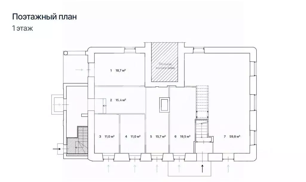 Помещение свободного назначения в Москва Бауманская ул., 33/2С3 (19 м) - Фото 2