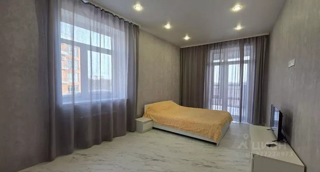 1-к кв. Татарстан, Казань ул. Абубекира Терегулова, 8 (50.0 м) - Фото 1