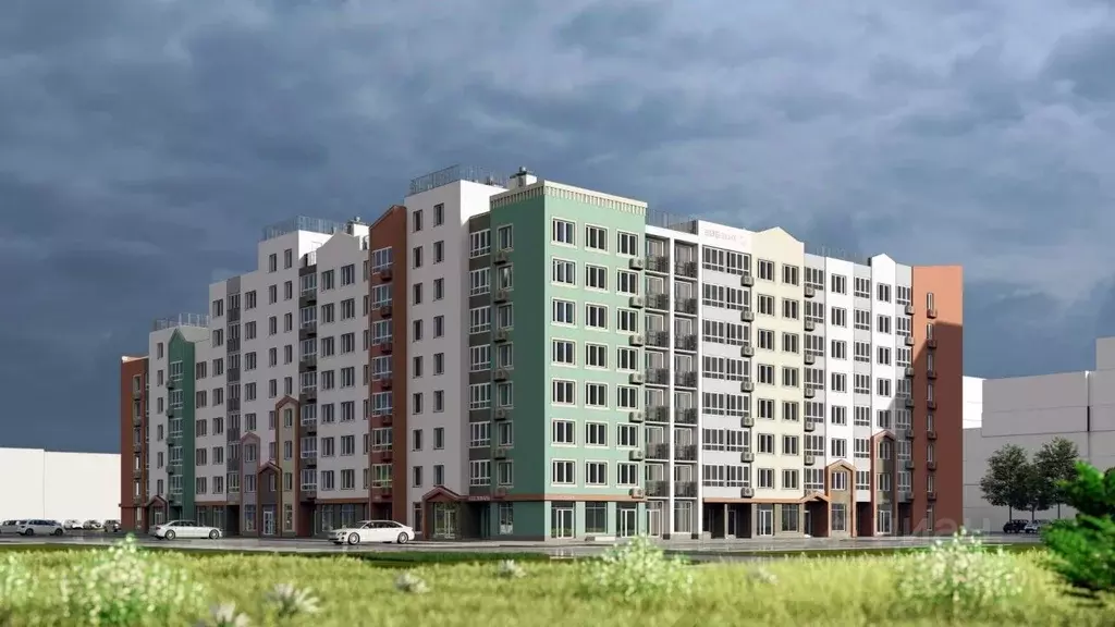 2-к кв. Тюменская область, Тюмень ул. Алексея Сергиенко, 1 (73.1 м) - Фото 1