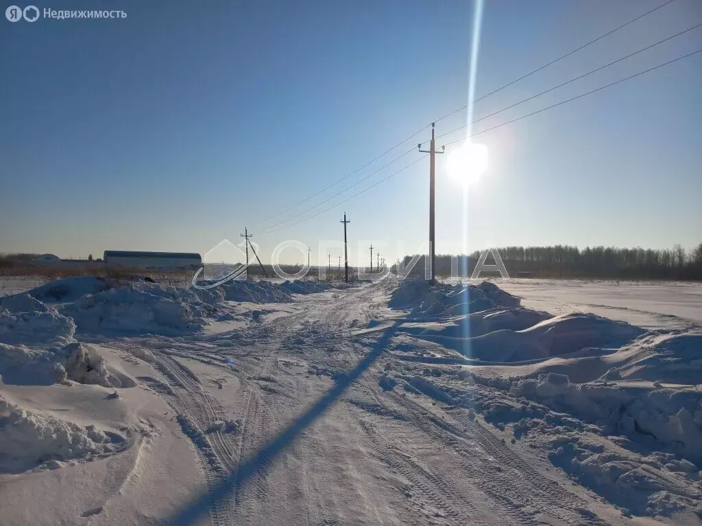 Участок в Тюменский район, село Горьковка (4 м) - Фото 1