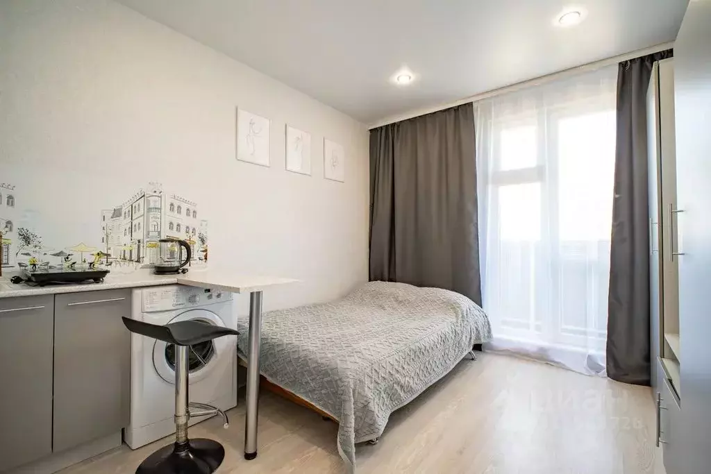 Студия Новосибирская область, Новосибирск ул. Забалуева, 90 (21.0 м) - Фото 2