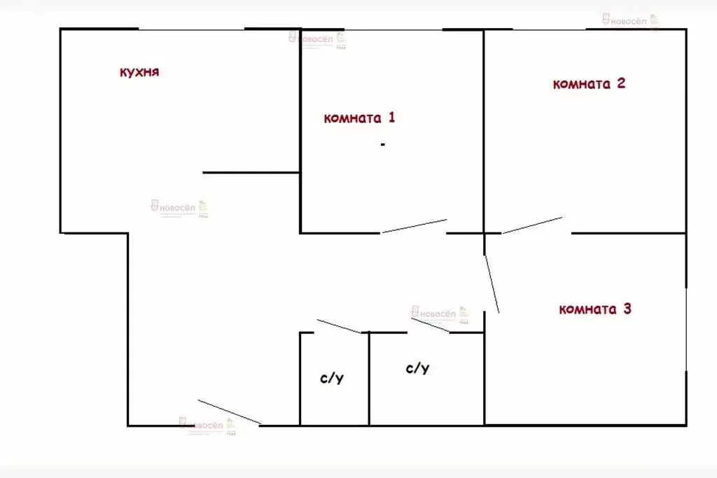 3-комнатная квартира: Екатеринбург, улица 40-летия Октября, 47 (58 м) - Фото 1