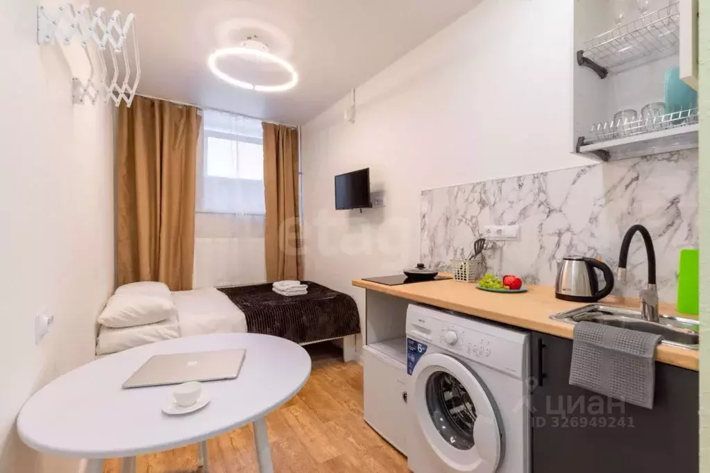 Студия Санкт-Петербург ул. Чехова, 9 (13.2 м) - Фото 1