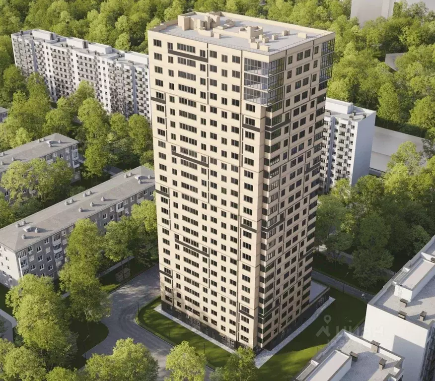 2-к кв. Ростовская область, Ростов-на-Дону просп. Стачки, 215Б (73.69 ... - Фото 2