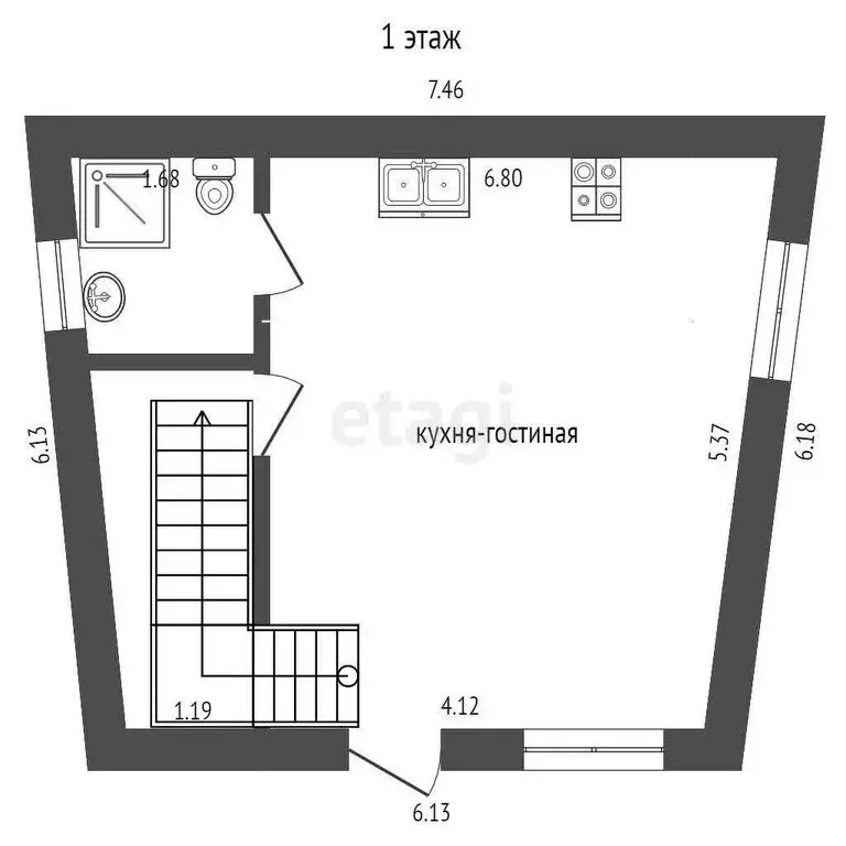Дом в Немчиновка, улица Юности, 8 (80 м) - Фото 0