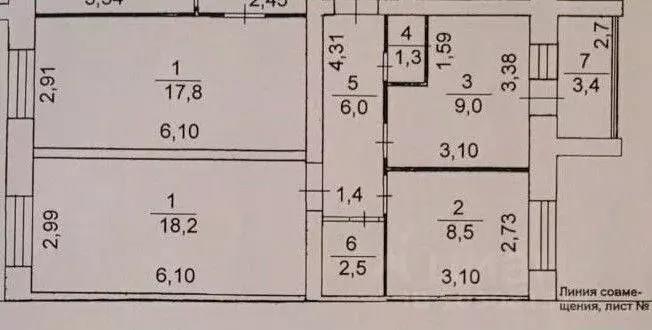 2-к кв. Калужская область, Спас-Деменск ул. РТС, 14А (45.5 м) - Фото 2
