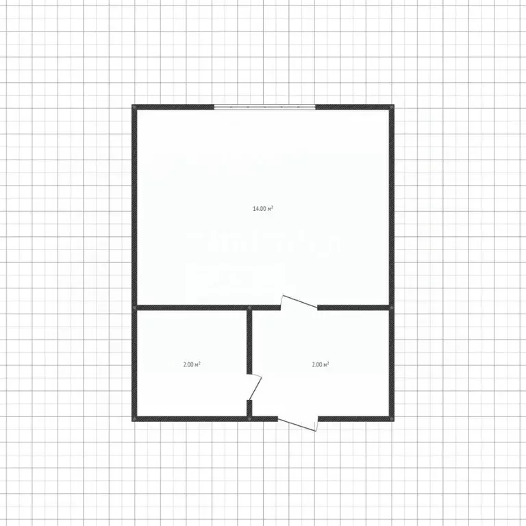 1-к кв. Липецкая область, Липецк Звездная ул., 14/1 (18.0 м) - Фото 2