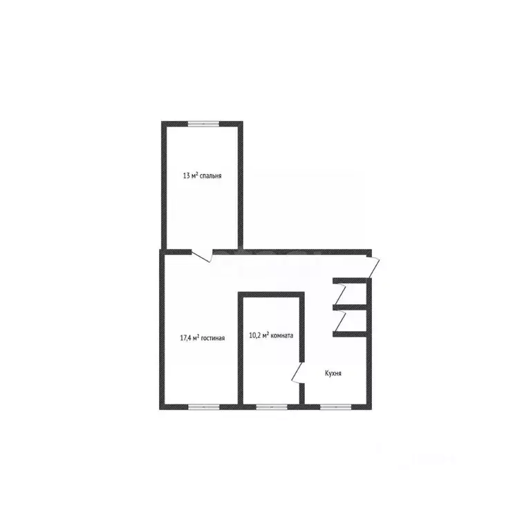 3-к кв. Алтайский край, Бийск ул. Революции, 99 (57.6 м) - Фото 2