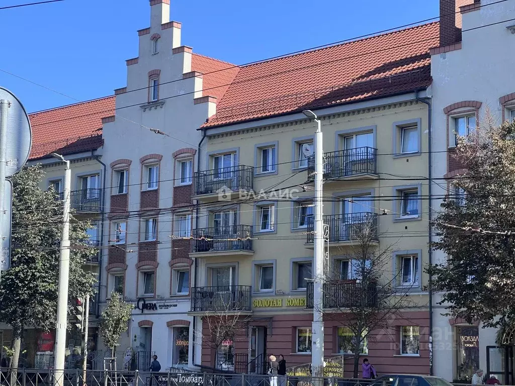 3-к кв. Калининградская область, Калининград Ленинский просп., 23 ... - Фото 1