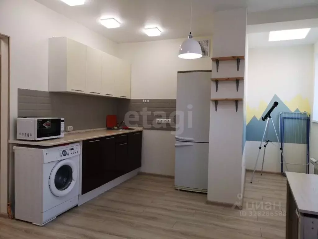 Студия Белгородская область, Белгород ул. Семейная, 3 (27.0 м) - Фото 1