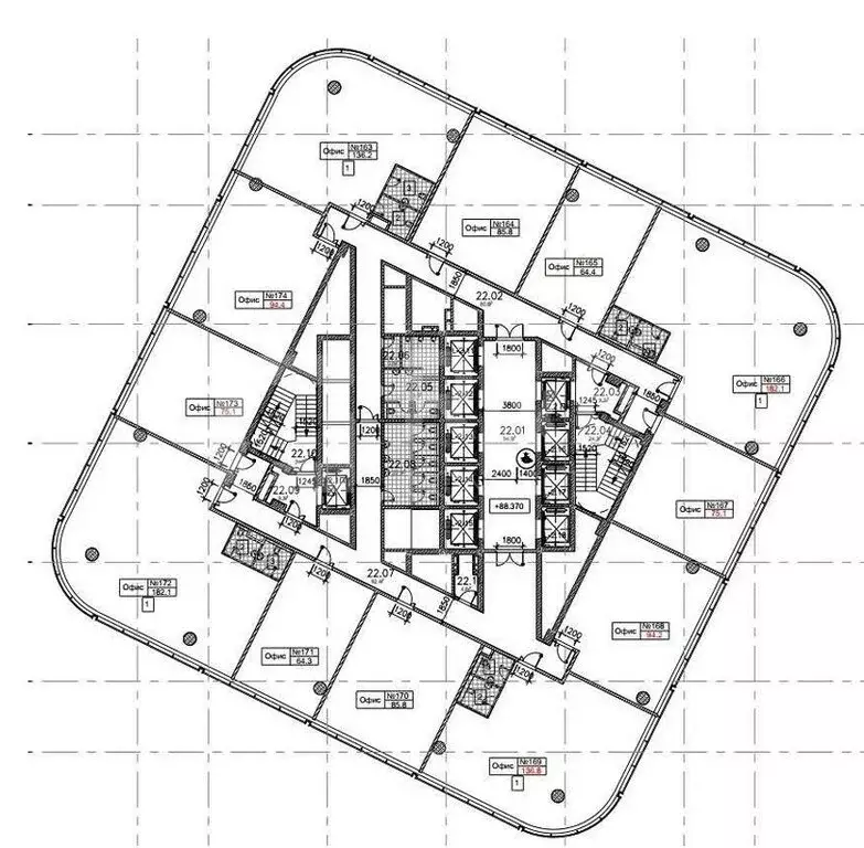 Офис (136.2 м) - Фото 1