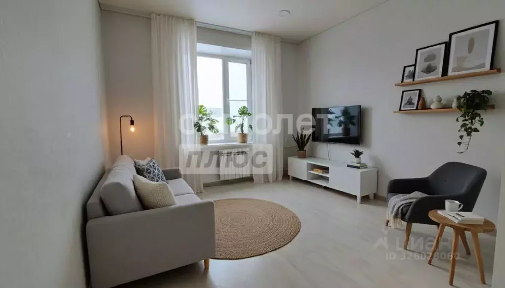 Студия Алтайский край, Барнаул ул. 40 лет Октября, 33А (19.6 м) - Фото 1