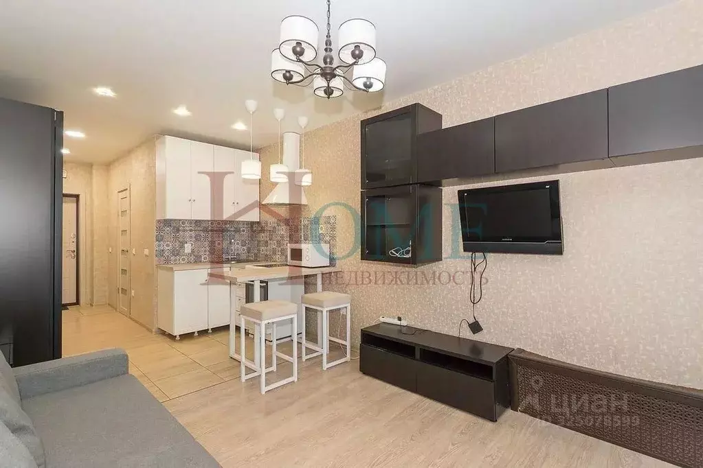 Студия Новосибирская область, Новосибирск Стартовая ул., 1 (25.0 м) - Фото 1