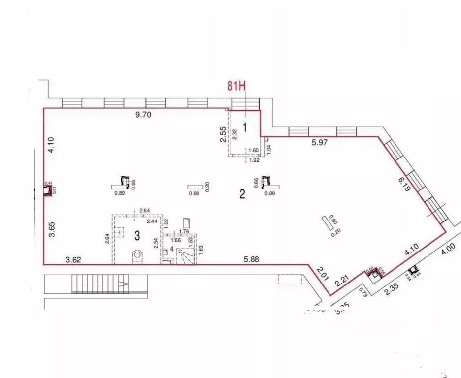 Помещение свободного назначения в Москва Родниковая ул., 5А (150 м) - Фото 1