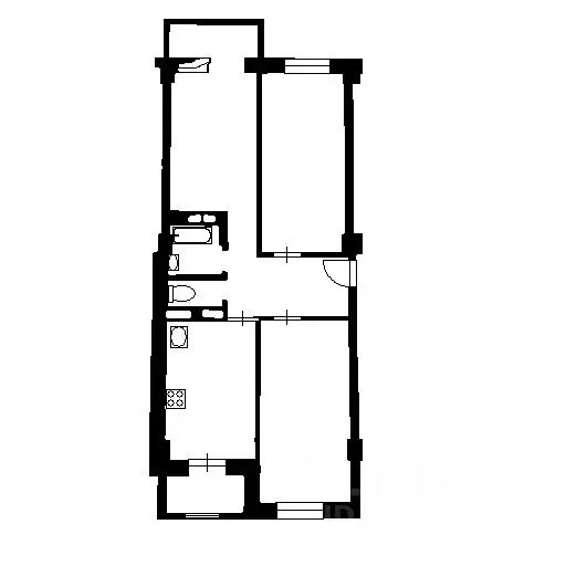 3-к кв. Краснодарский край, Краснодар Московская ул., 118к1 (76.0 м) - Фото 1