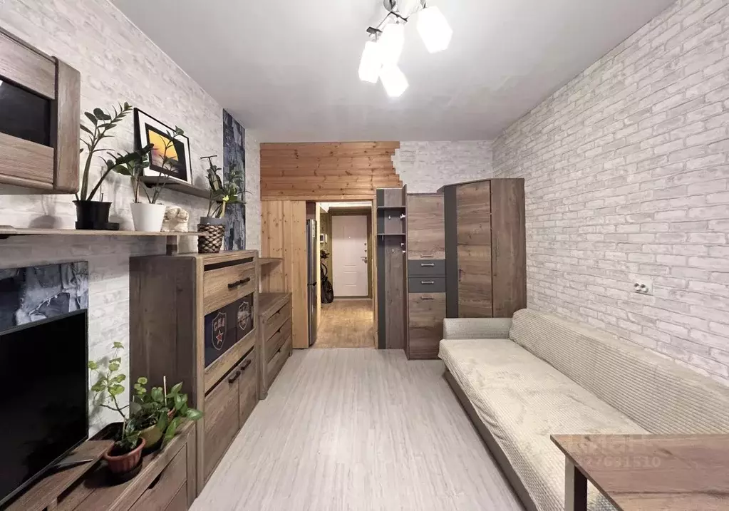 Студия Санкт-Петербург пос. Шушары, пер. Вилеровский, 6 (23.2 м) - Фото 2