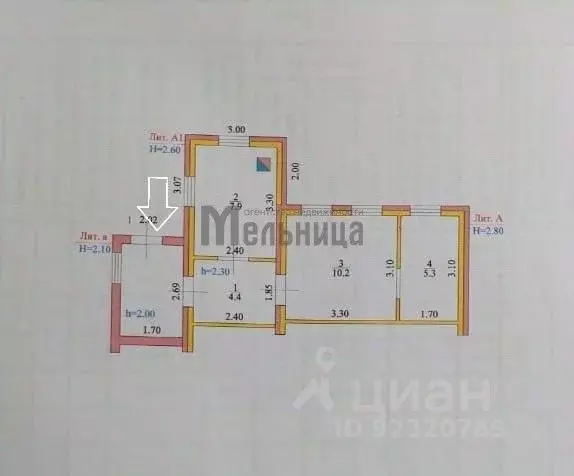 Дом в Волгоградская область, Городище рп ул. Карла Маркса (28 м) - Фото 2