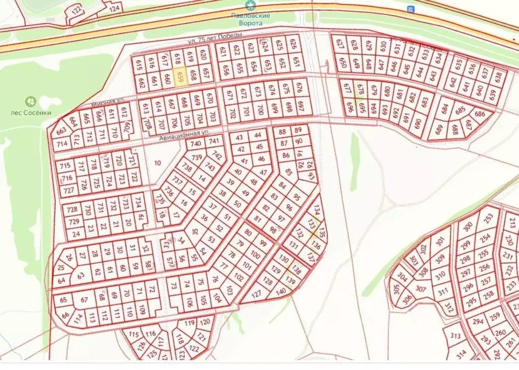 Участок в Нижегородская область, Павлово ул. Мирная (11.0 сот.) - Фото 2