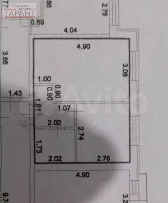 1-к. квартира, 28 м, 2/3 эт. - Фото 0