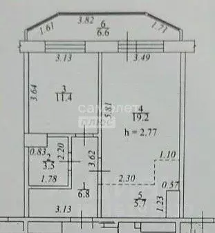 2-к кв. Иркутская область, Иркутск Зимняя ул., 1/4Б (53.2 м) - Фото 2