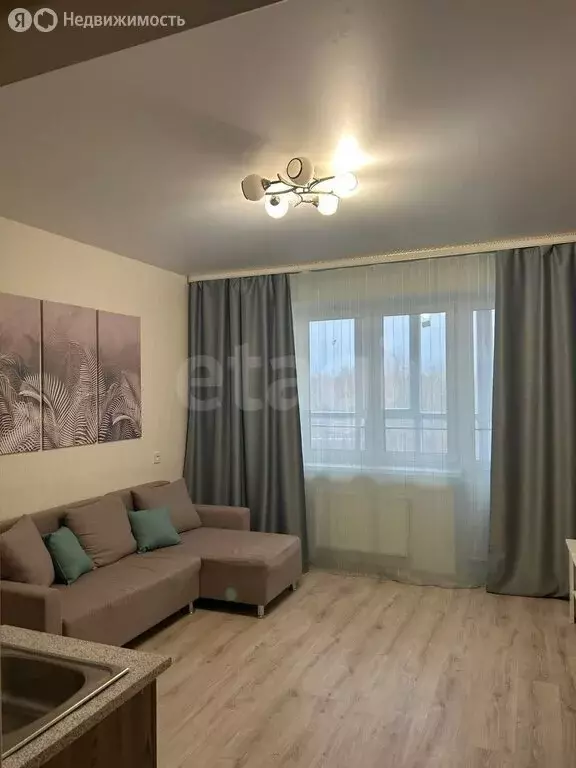 Квартира-студия: Тюмень, улица Мельникайте, 2к11 (23.9 м) - Фото 1