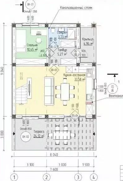 Дом в Краснодарский край, Темрюк ул. Дарвина, 46Б (147 м) - Фото 2