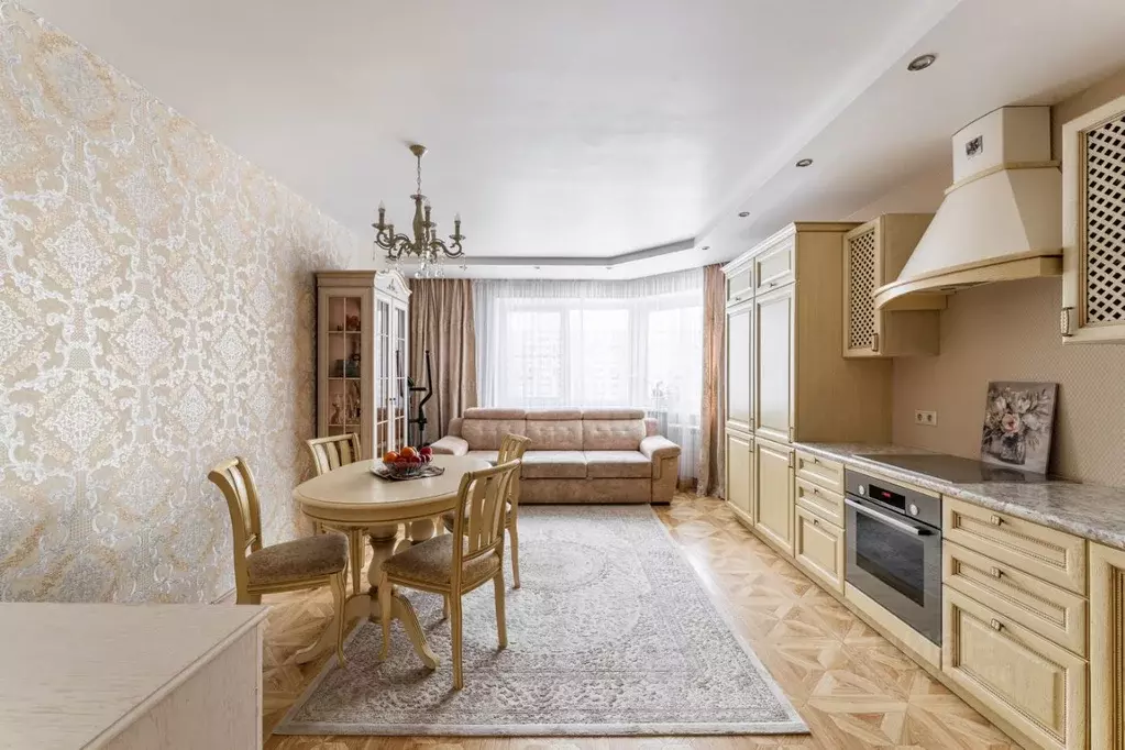 2-к кв. Москва ул. Полины Осипенко, 2к2 (56.5 м) - Фото 1