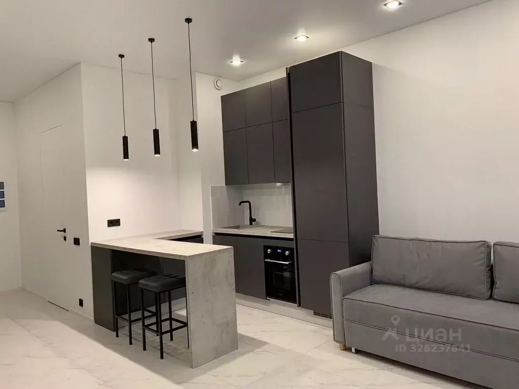 Студия Москва 4-й Верхний Михайловский проезд, 1 (30.0 м) - Фото 1