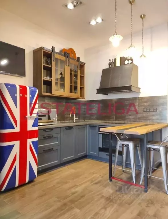 Студия Москва Шелепихинская наб., 34к1 (35.0 м) - Фото 2