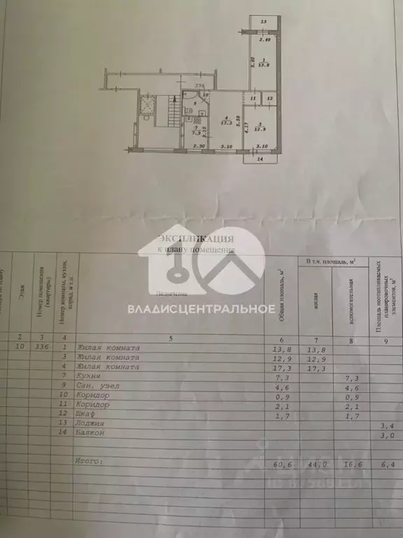 3-к кв. Новосибирская область, Новосибирск Северо-Чемской жилмассив, ... - Фото 1